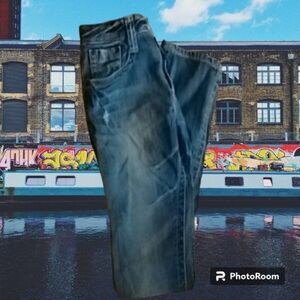 Mens Slim Fitting Jeans Size 30 X 32